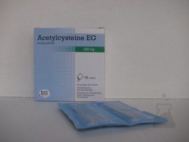 ACETYLCYSTEINE EG 600 MG (10ZAK)