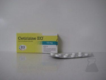 CETIRIZINE EG 10 MG (7TABL)