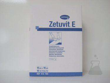 ZETUVIT E 10X10 CM STER 413784 (10STUK)
