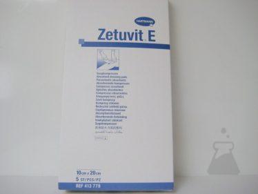 ZETUVIT E 10X20 CM STER 413779 (5STUK)
