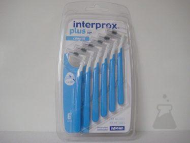 INTERPROX PLUS CONISCH BLAUW (6STUK)