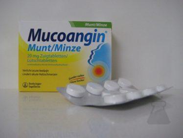 MUCOANGIN MINT ZUIGPAST 20 MG (30STUK)