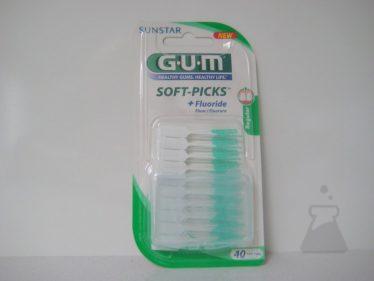 GUM SOFTPICKS +FLUOR REGULAR