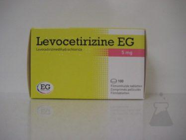 LEVOCETIRIZINE EG 5 MG (100TABL)