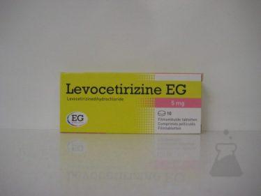 LEVOCETIRIZINE EG 5 MG (10TABL)
