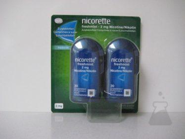 NICORETTE FRESHMINT 2 MG (80STUK)