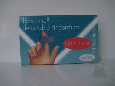 BLUE ZENO FINGERSTRIPS 18X2CM (100STUK)