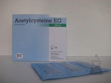 ACETYLCYSTEINE EG 600 MG (60ZAK)