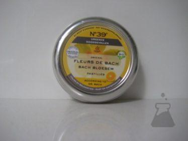 BACHBLOESEM PASTILLES N39 NOODGEVALLEN BIO (50G)