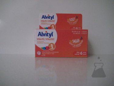 ALVITYL VITALITEIT KAUWTABLET (30TABL)