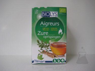 BIOLYS ZURE OPRISPINGEN KURKUMA ZOETHOUT (24FILT)
