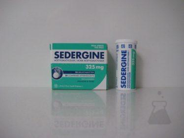 SEDERGINE 325 MG (2X10BRUI)