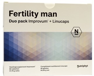 FERTILITY MAN NUTRIPHYT DUO (2X60CAPS)