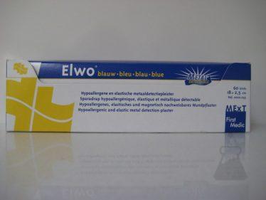 ELWO ELAST METAALPL BLAUW 18X2,5CM (60STUK)