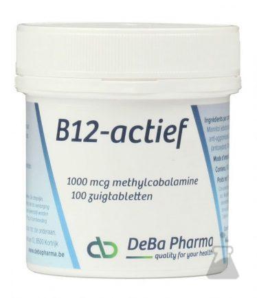 B12 ACTIEF DEBA ZUIGTABLETTEN (100TABL)