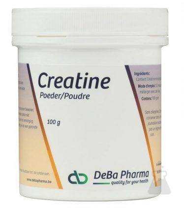 CREATINE MONOHYDRAAT POEDER DEBA (100G)