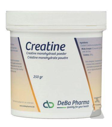 CREATINE MONOHYDRAAT POEDER DEBA (250G)