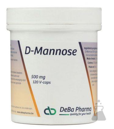 DMANNOSE 500 MG DEBA (120CAPS)
