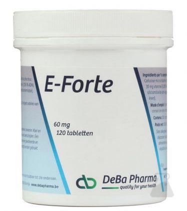 E FORTE 60 MG DEBA (120TABL)