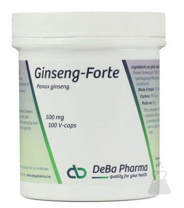 GINSENG FORTE 500 MG DEBA VCAPS (100CAPS)