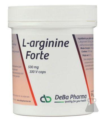 L ARGININE FORTE 500 MG DEBA (100CAPS)