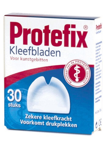 PROTEFIX KLEEFBLADEN ONDER-PROTH (30STUK)