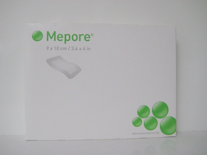 MEPORE VERBAND STER 9X10CM 5ST