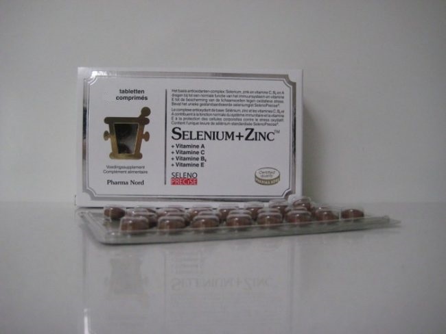 SELENIUM + ZINC PHARMA NORD (90TABL)