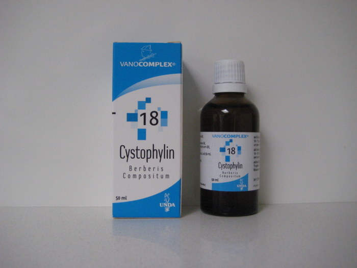 VANOCOMPLEX 18 CYSTOPHYLIN (50ML)