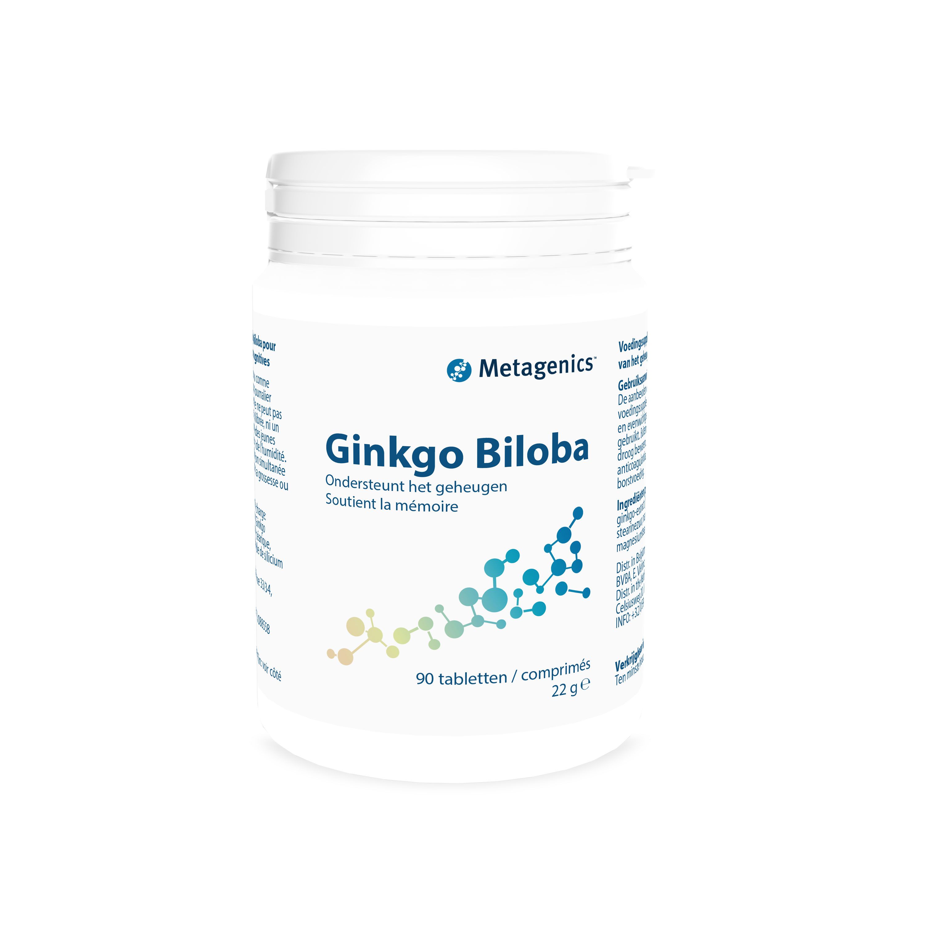 GINKGO BILOBA METAGENICS (90CAPS)