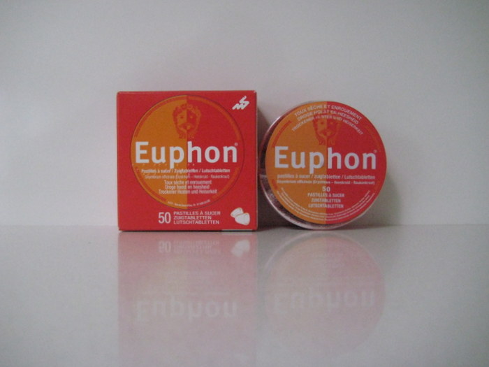 EUPHON PASTILLES (50G)