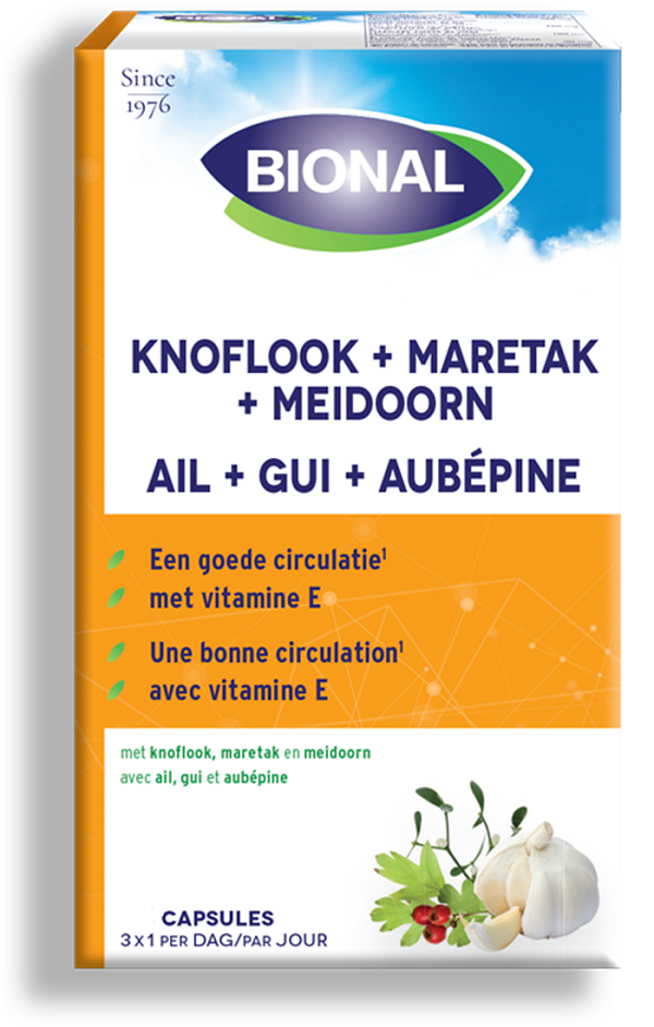 BIONAL KNOFLOOK-MISTEL-MEIDOORN (200CAPS)