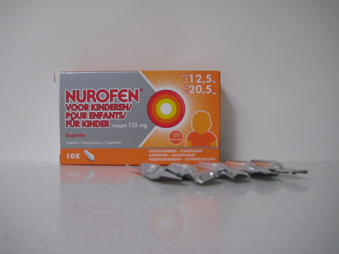 NUROFEN 125 MG KIND (10SUPP)