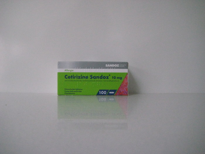 CETIRIZINE SANDOZ 10 MG (100TABL)