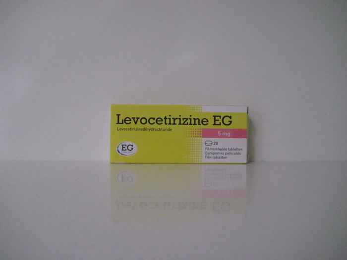 LEVOCETIRIZINE EG 5 MG (20TABL)