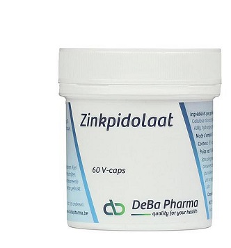ZINK PIDOLAAT 75 MG DEBA (60CAPS)