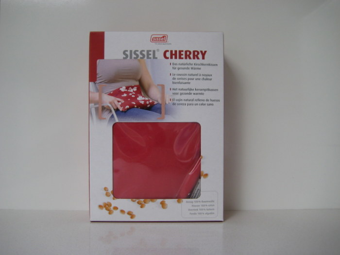 SISSEL KERSENPITKUSSEN ROOD 23X26CM