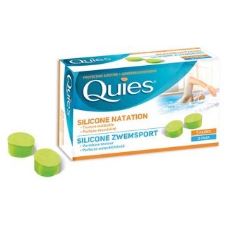 QUIES OORDOPPEN SILICONE ZWEMMEN MAXI