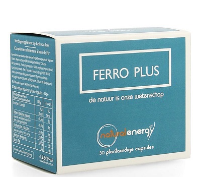 FERRO PLUS NATURAL ENERGY (30CAPS)