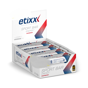 ETIXX ENERGY SPORT BAR RODE VRUCHTEN (12STUK)