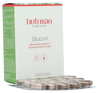 GLUCORIL VEGECAPS NUTRISAN (120CAPS)