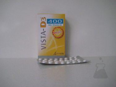 VISTA VIT D3 400 JUNIOR SMELTTABLET (120TABL)