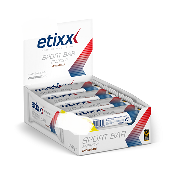 ETIXX ENERGY SPORT BAR CHOCOLADE (12STUK)
