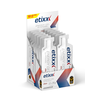ETIXX NUTRITIONAL ENERGY GEL COLA (12X38G)