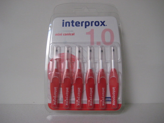 INTERPROX MINI CONICAL ROOD (6STUK)