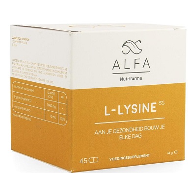 ALFA L-LYSINE (45TABL)
