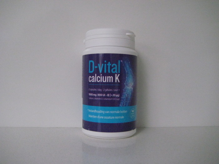 DVITAL CALCIUM K 1000/800 (180CAPS)