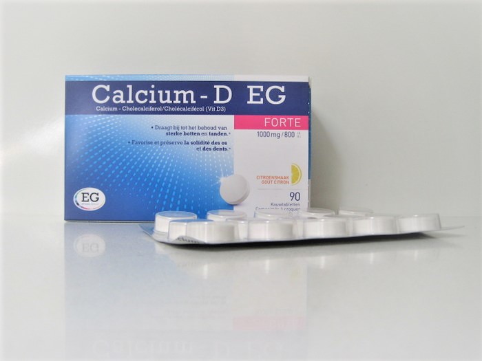 CALCIUM D EG 1000MG/800IU LEMON (90TABL)