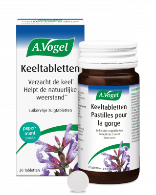 VOGEL KEELTABLETTEN (20STUK)