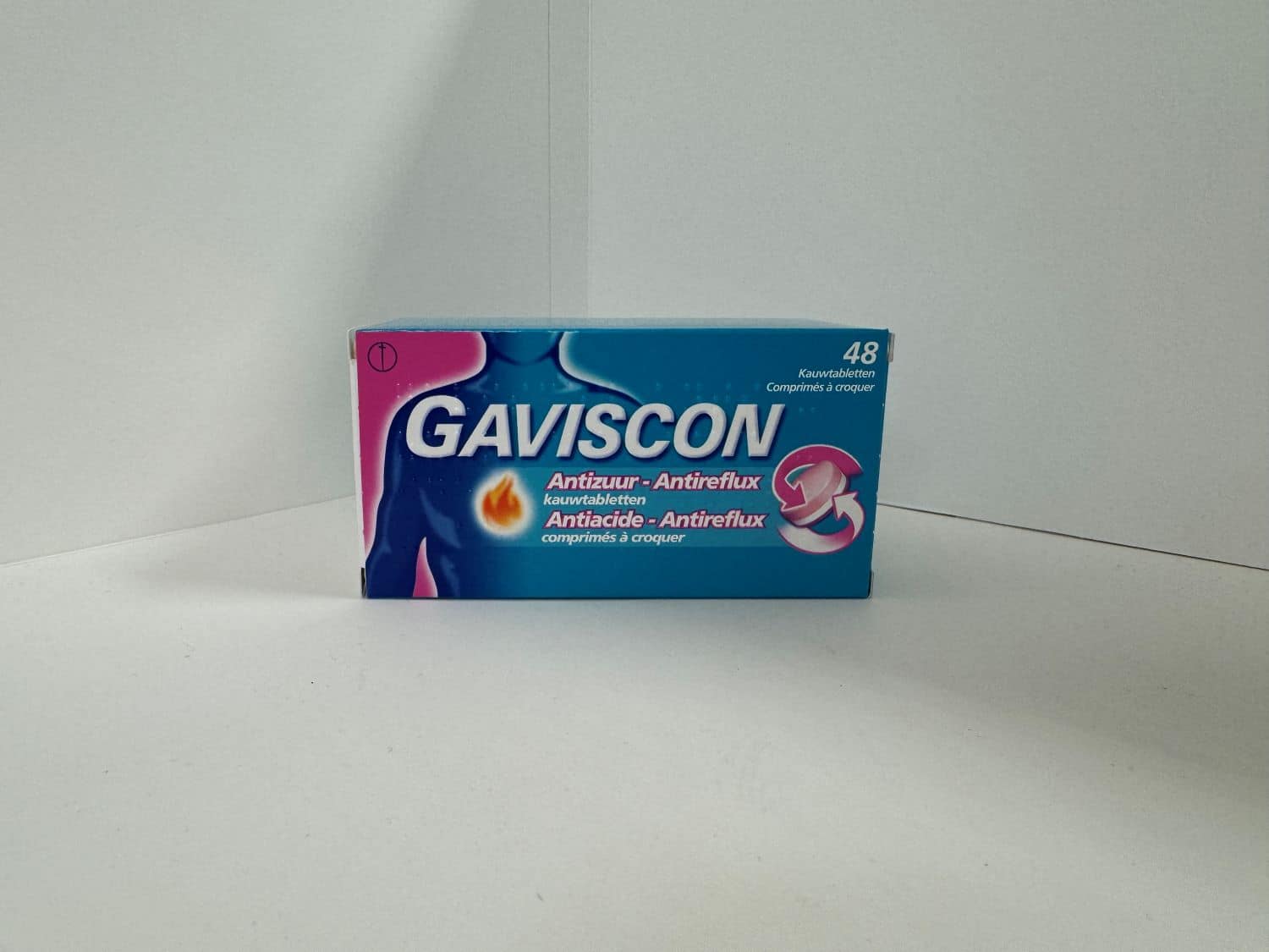 GAVISCON ANTIZUUR ANTIREFLUX (48TABL)
